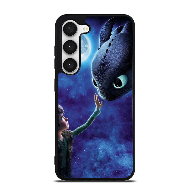 TOOTHLESS DRAGON AND HICCUP Samsung Galaxy S23 Case