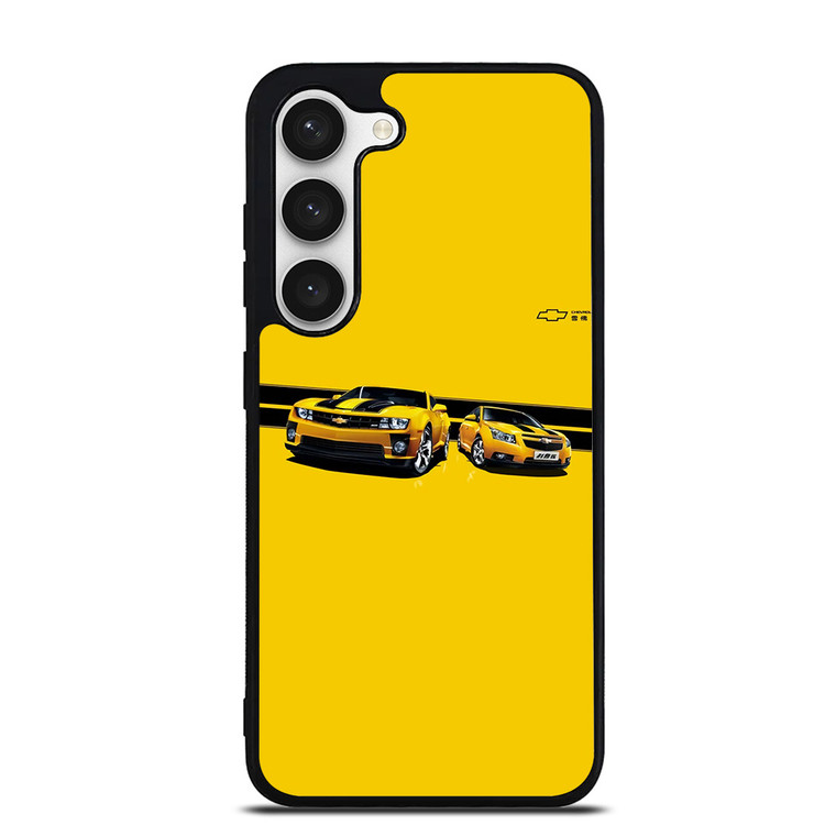YELLOW CHEVY CAMARO Samsung Galaxy S23 Case YELLOW CHEVY CAMARO Samsung Galaxy S23 Case