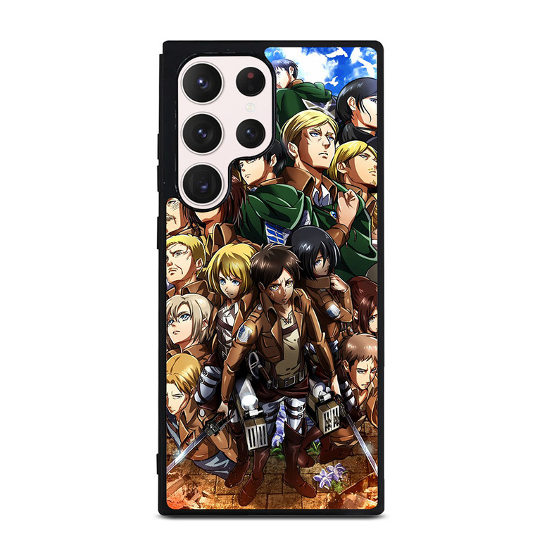 ATTACK ON TITAN ALL CHARACTERS Samsung Galaxy S23 Ultra Case