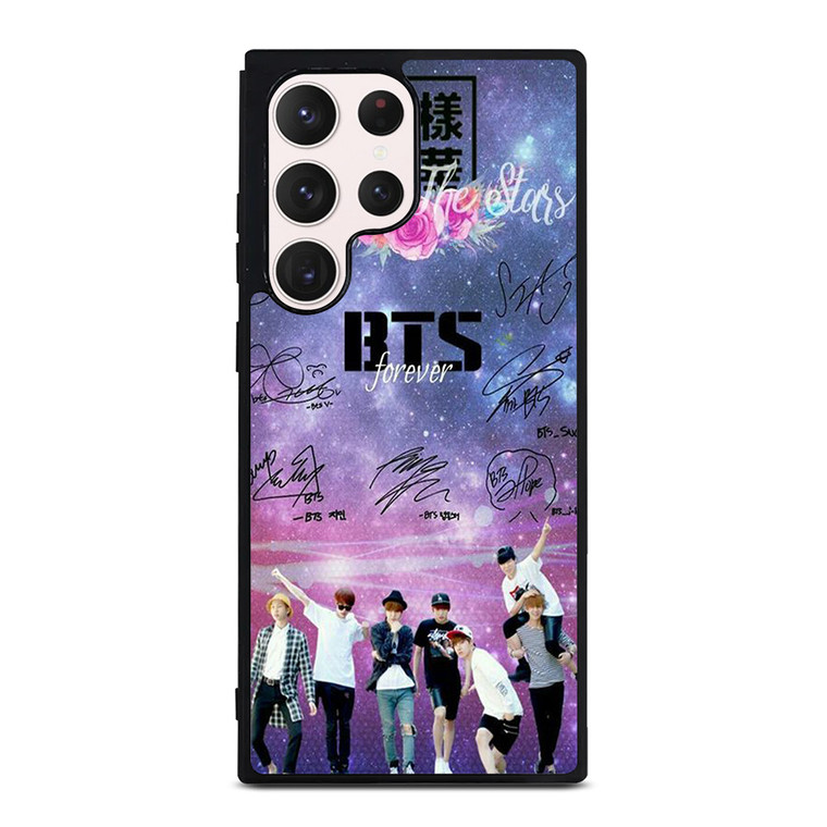 BTS VANGTAN BOYS KPOP SIGNATURE Samsung Galaxy S23 Ultra Case
