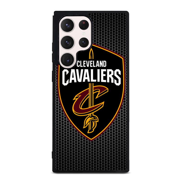 CLEVELAND CAVALIERS BASEBALL CARBON LOGO Samsung Galaxy S23 Ultra Case
