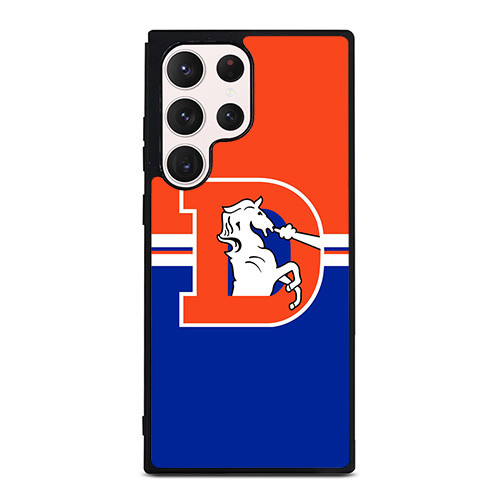 DENVER BRONCOS HORSE WHITE LOGO Samsung Galaxy S23 Ultra Case