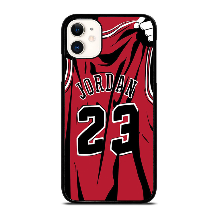 MICHAEL JORDAN 23 JERSEY ART iPhone 11 Case MICHAEL JORDAN 23 JERSEY ART iPhone 11 Case