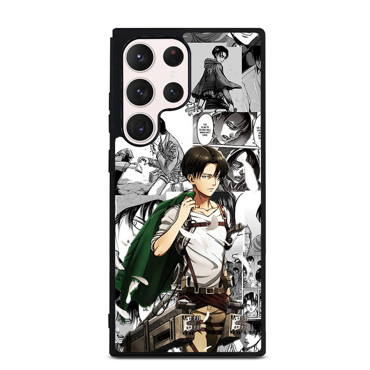 LEVI ACKERMAN CARTOON MANGA ATTACK ON TITAN Samsung Galaxy S23 Ultra Case
