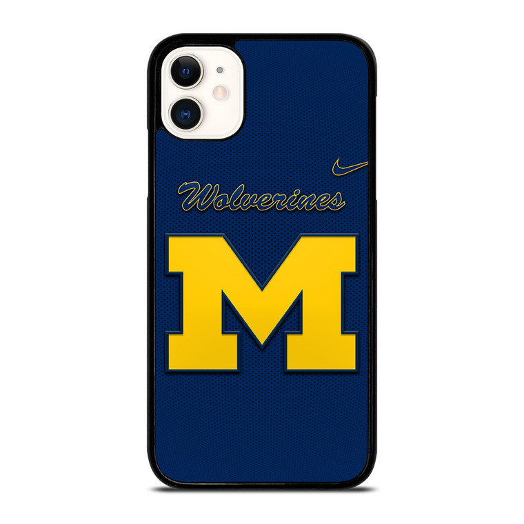 MICHIGAN WOLVERINES GO BLUE iPhone 11 Case