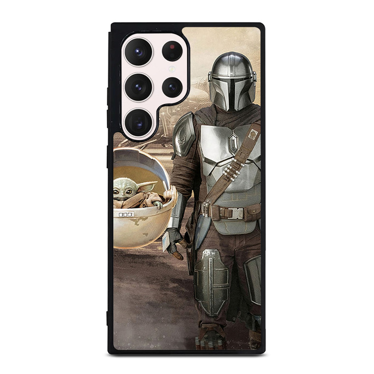 MANDALORIAN AND BABY YODA STAR WARS Samsung Galaxy S23 Ultra Case