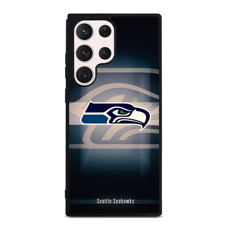 SEATTLE SEAHAWKS FOOTBALL BLUE Samsung Galaxy S23 Ultra Case