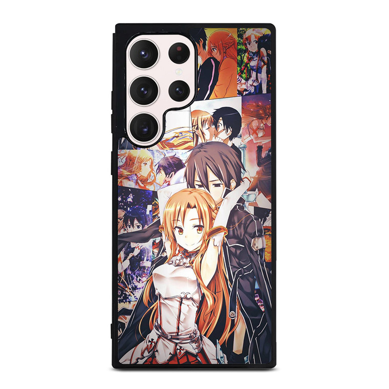 SWORD ART ONLINE KIRITO AND ASUNA LOVE Samsung Galaxy S23 Ultra Case