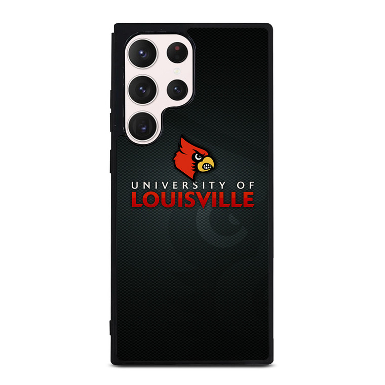 UNIVERSITY OF LOUISVILLE CARDINALS FOOTBALL LOGO MASCOT Samsung Galaxy S23 Ultra Case