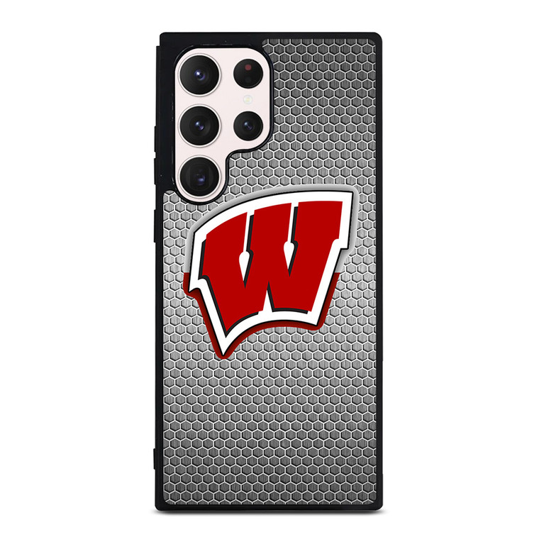 WISCONSIN BADGER EMBLEM Samsung Galaxy S23 Ultra Case
