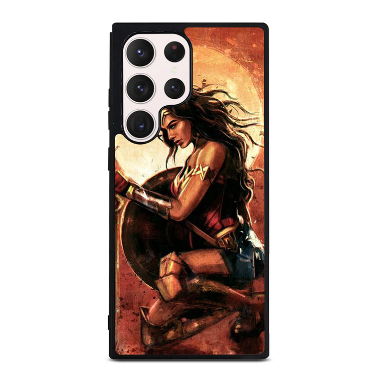 WONDER WOMAN SUPER HERO DC ART Samsung Galaxy S23 Ultra Case