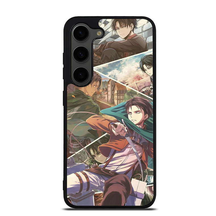 ATTACK ON TITAN LEVI ACKERMAN ANIME Samsung Galaxy S23 Plus Case