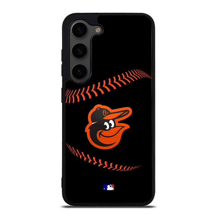 BALTIMORE ORIOLES BASEBALL BLACK Samsung Galaxy S23 Plus Case