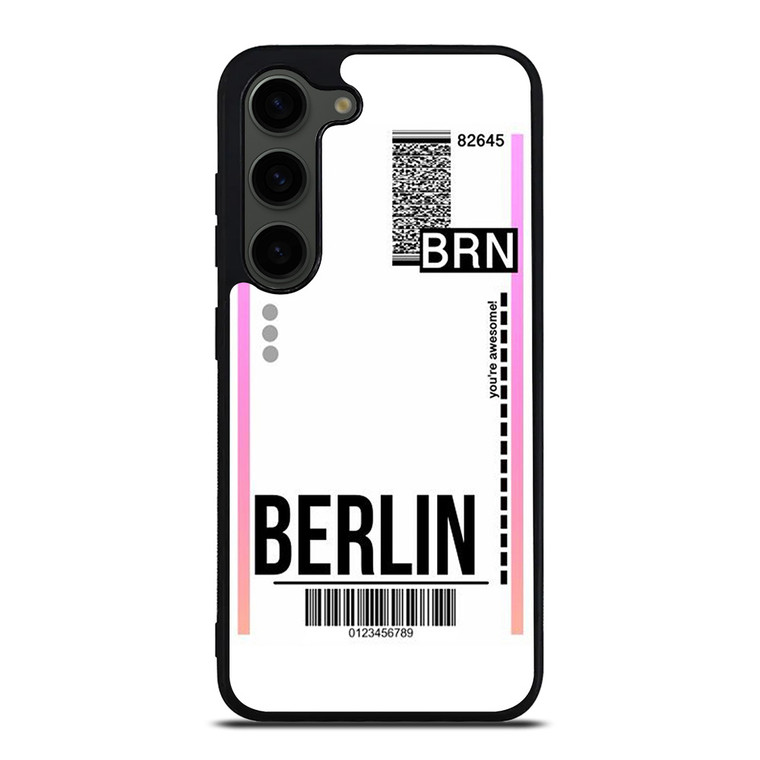 BERLIN BOARDING PASS Samsung Galaxy S23 Plus Case