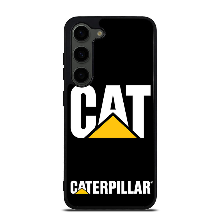 CAT CATERPILLAR BLACK LOGO Samsung Galaxy S23 Plus Case
