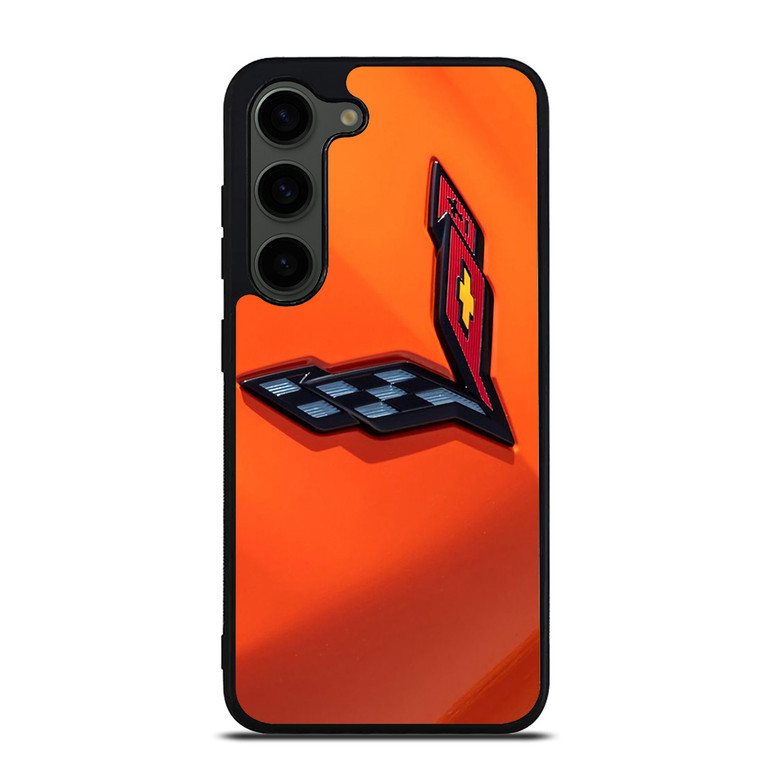 CHEVY CORVETTE LOGO WING Samsung Galaxy S23 Plus Case