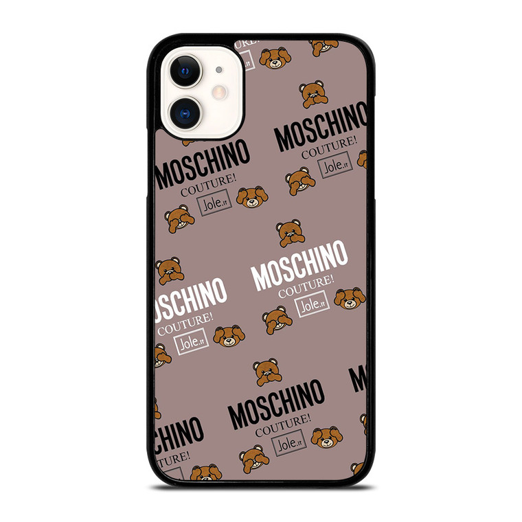 MOSCHINO COUTURE LOGO iPhone 11 Case