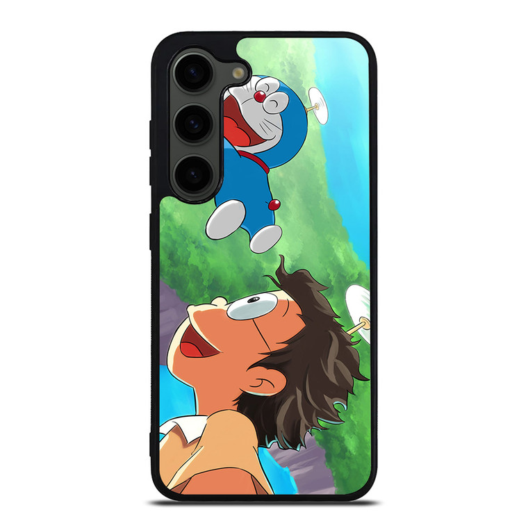 DORAEMON AND NOBITA FLY Samsung Galaxy S23 Plus Case