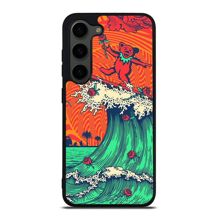 Grateful Dead Band iPhone 12 Rubber Black Samsung Galaxy S23 Plus Case