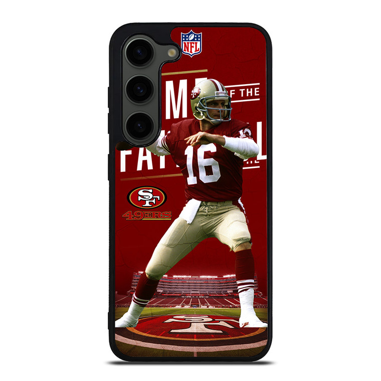 JOE MONTANA 16 SF SAN FRANCISCO 49ERS Samsung Galaxy S23 Plus Case