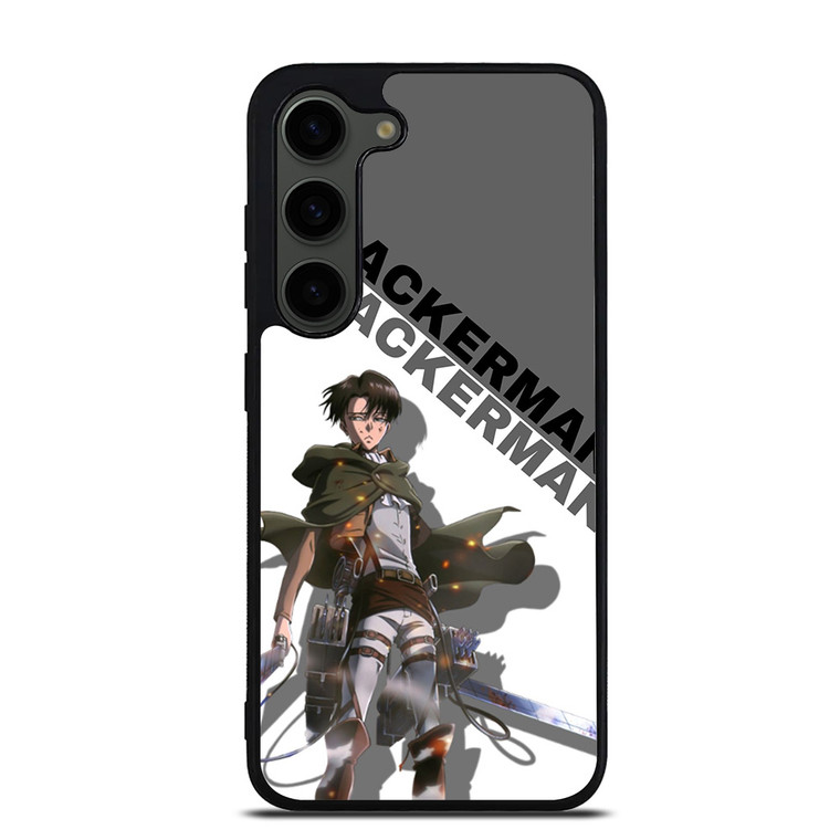 LEVI ACKERMAN ATTACK ON TITAN Samsung Galaxy S23 Plus Case
