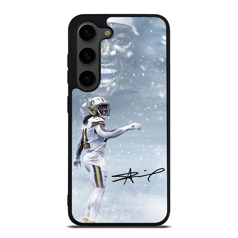 NEW ORLEANS SAINTS ALVIN KAMARA SNOW Samsung Galaxy S23 Plus Case