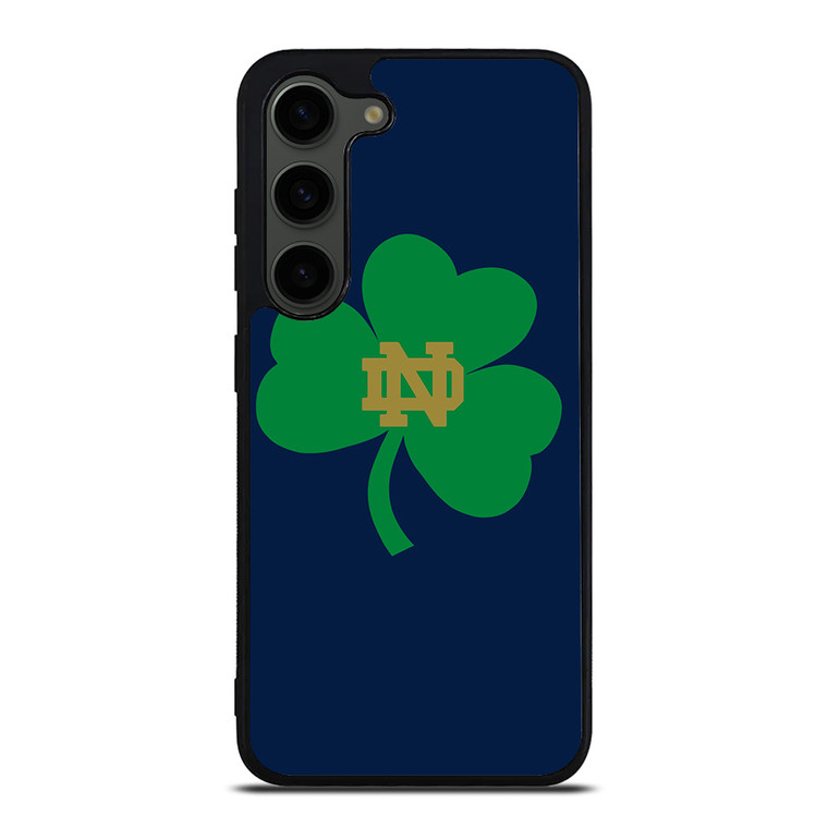 NOTRE DAME FIGHTING IRISH LEAF LOGO Samsung Galaxy S23 Plus Case