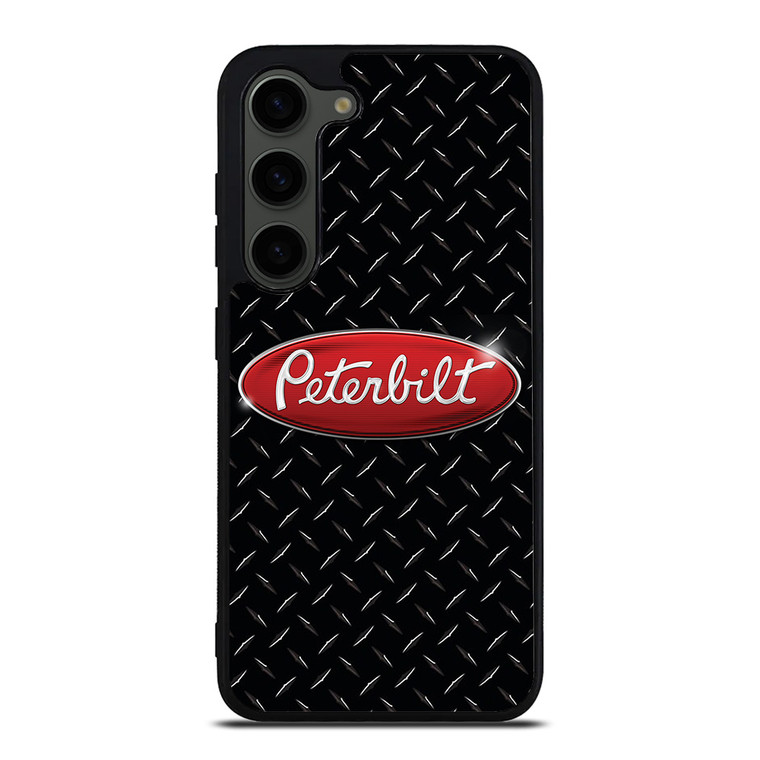 PETERBILT TRUCK PLATE BLACK Samsung Galaxy S23 Plus Case