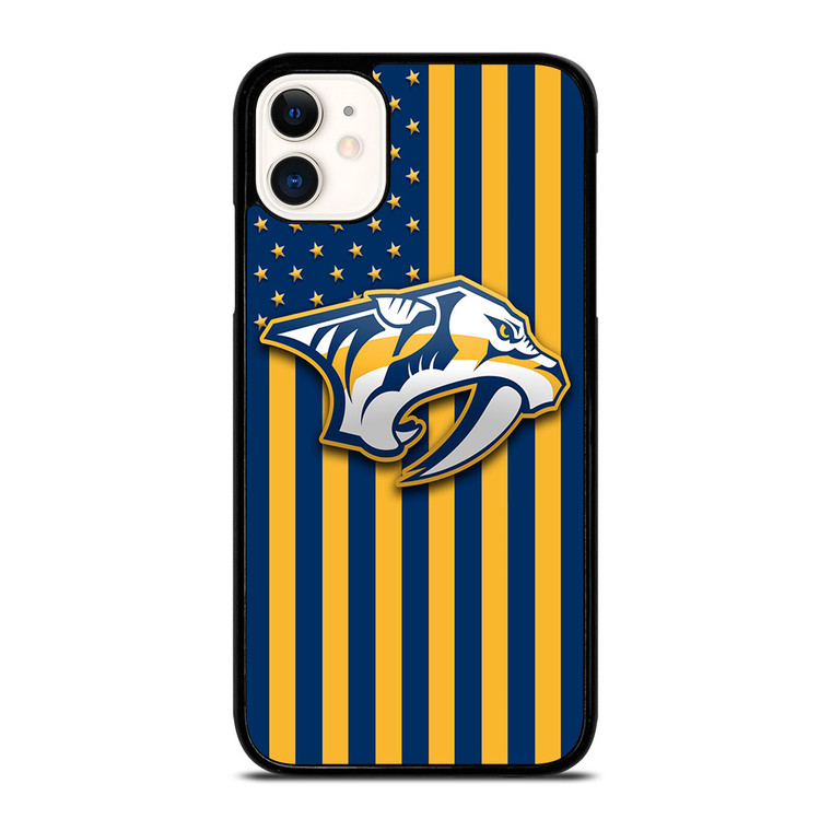 NASHVILLE PREDATORS iPhone 11 Case