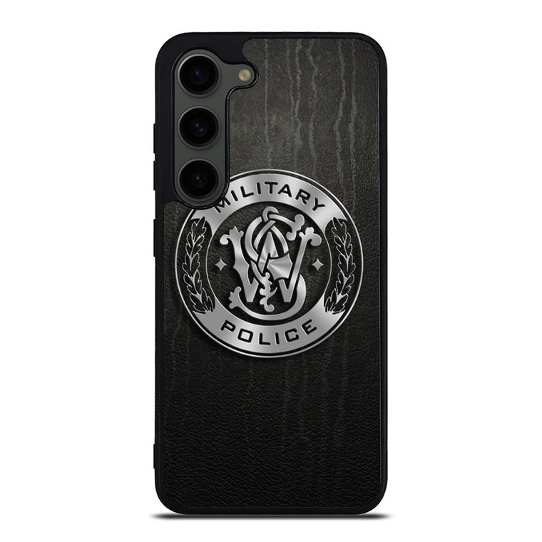 SMITH AND WESSON MILITARY POLICE METAL LOGO Samsung Galaxy S23 Plus Case