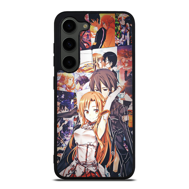 SWORD ART ONLINE KIRITO AND ASUNA LOVE Samsung Galaxy S23 Plus Case