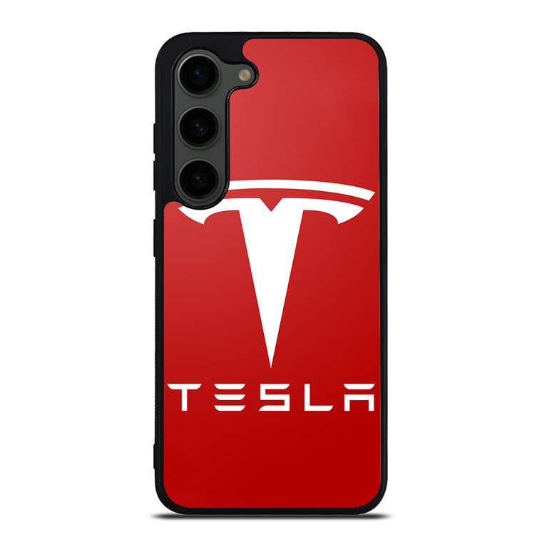TESLA MOTORS RED LOGO Samsung Galaxy S23 Plus Case