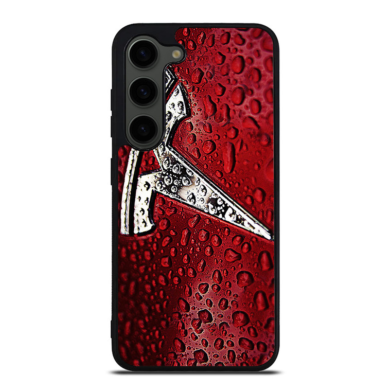 TESLA RED WATER EMBLEM Samsung Galaxy S23 Plus Case