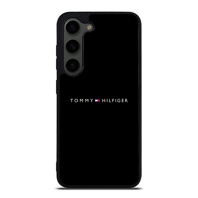 TOMMY HILFIGER BLACK WALL Samsung Galaxy S23 Plus Case