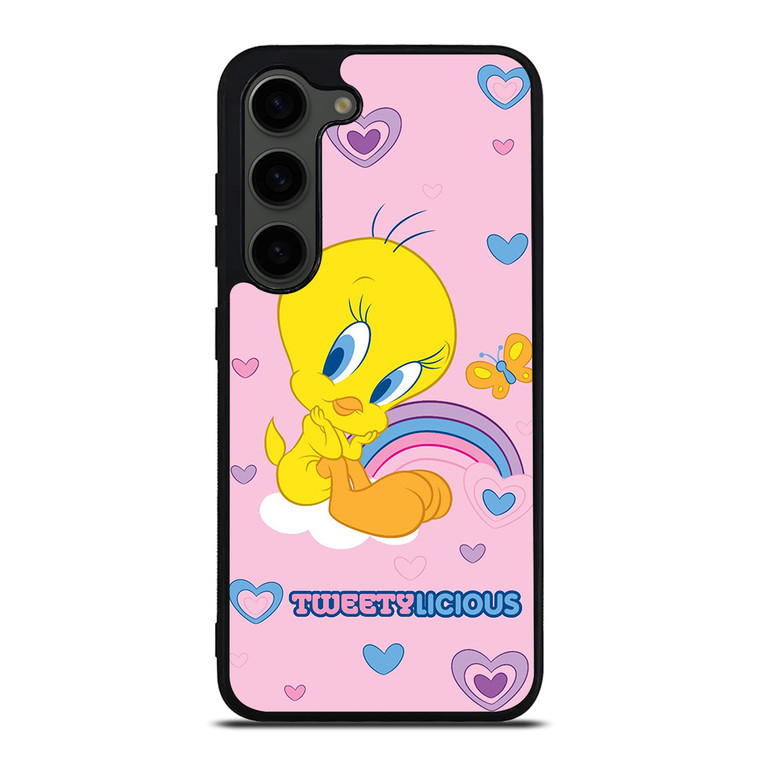 TWEETY BIRD TWEETYLICIOUS Samsung Galaxy S23 Plus Case TWEETY BIRD TWEETYLICIOUS Samsung Galaxy S23 Plus Case