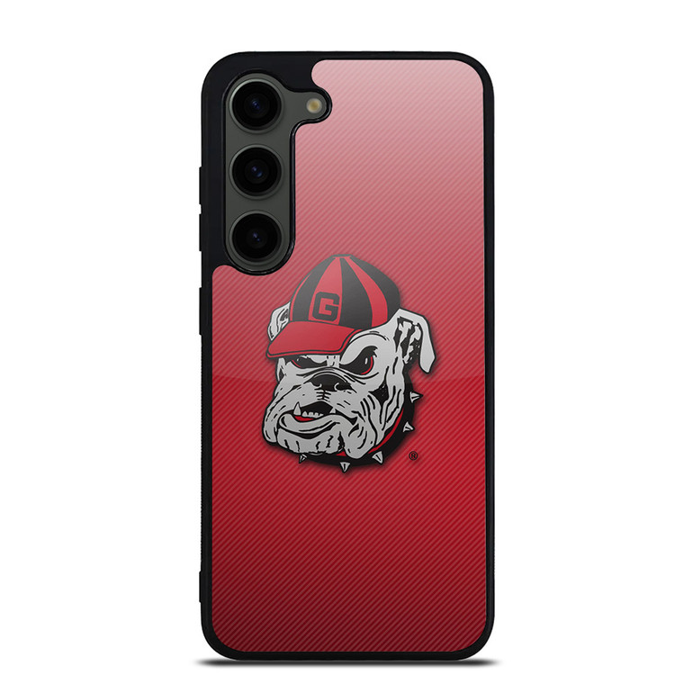 UNIVERSITY OF GEORGIA BULLDOGS UGA RED HAT Samsung Galaxy S23 Plus Case UNIVERSITY OF GEORGIA BULLDOGS UGA RED HAT Samsung Galaxy S23 Plus Case