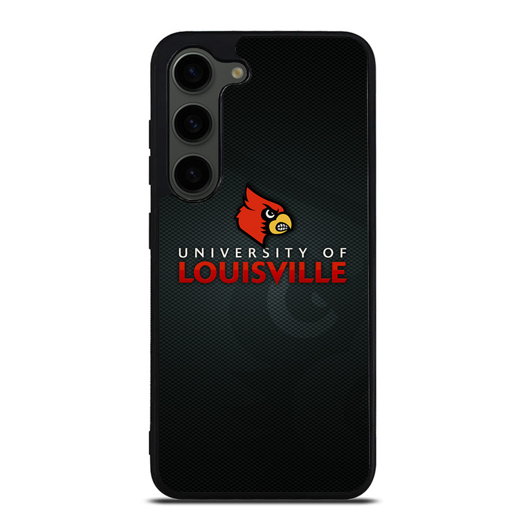 UNIVERSITY OF LOUISVILLE CARDINALS FOOTBALL LOGO MASCOT Samsung Galaxy S23 Plus Case
