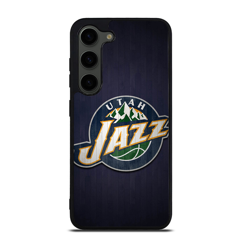 UTAH JAZZ BASKETBALL TEAM WOODEN LOGO Samsung Galaxy S23 Plus Case