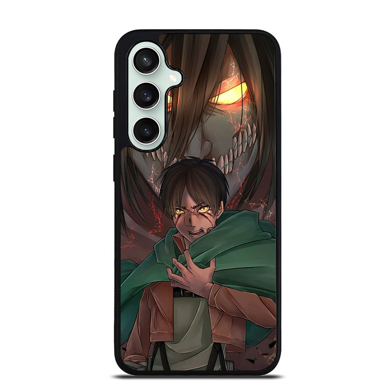 ATTACK ON TITAN EREN YEAGER ANIME MANGA Samsung Galaxy S23 FE Case