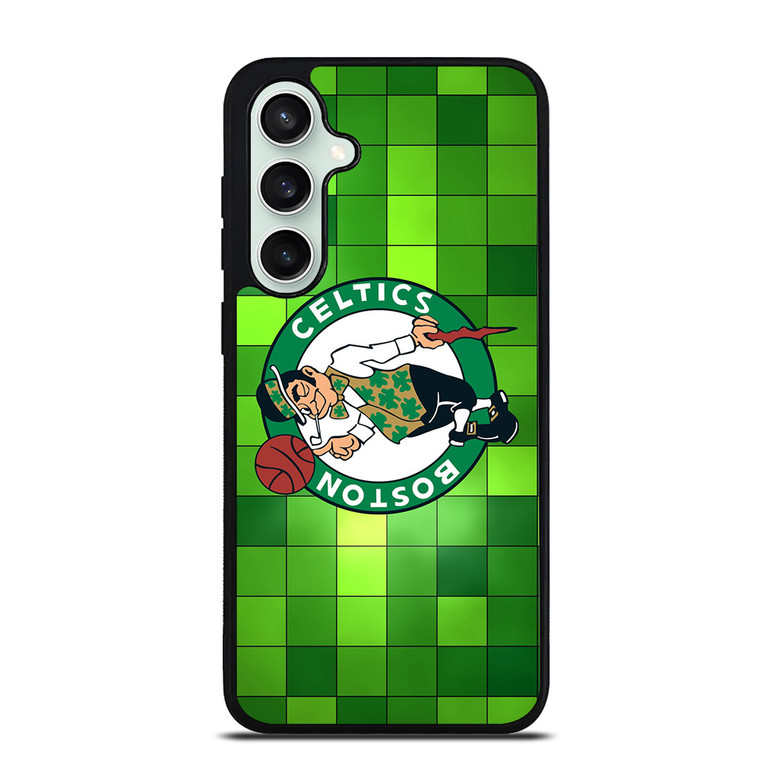 BOSTON CELTICS BASKETBALL SQUARE LOGO Samsung Galaxy S23 FE Case