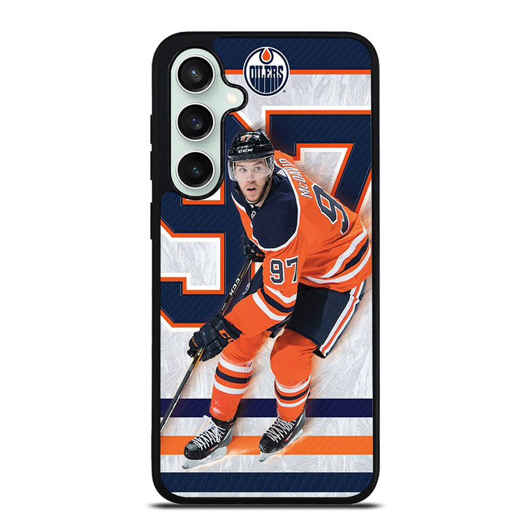 CONNOR MCDAVID EDMONTON OILER HOCKEY Samsung Galaxy S23 FE Case