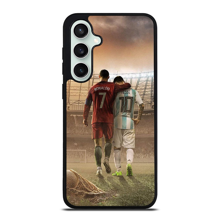 CRISTIANO RONALDO AND LIONEL MESSI Samsung Galaxy S23 FE Case