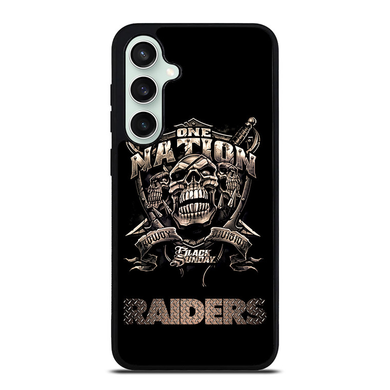 OAKLAND RAIDERS FOOTBALL ONE NATION Samsung Galaxy S23 FE Case