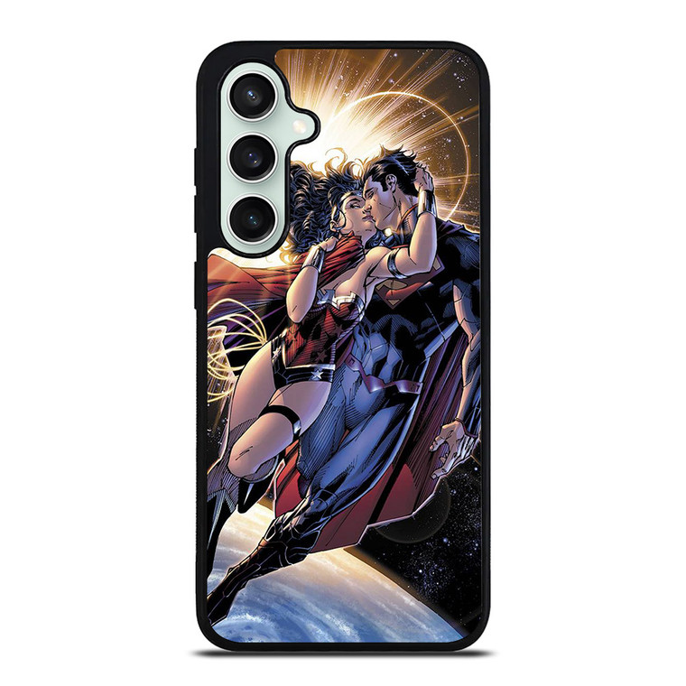SUPERMAN KISSING WONDER WOMAN Samsung Galaxy S23 FE Case