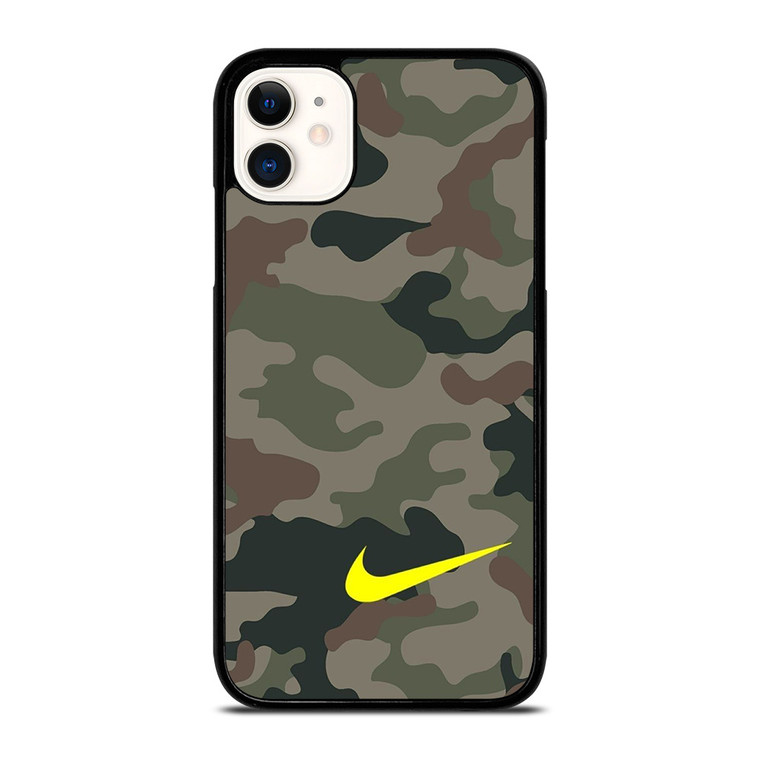 NIKE LOGO CAMO ARMY iPhone 11 Case