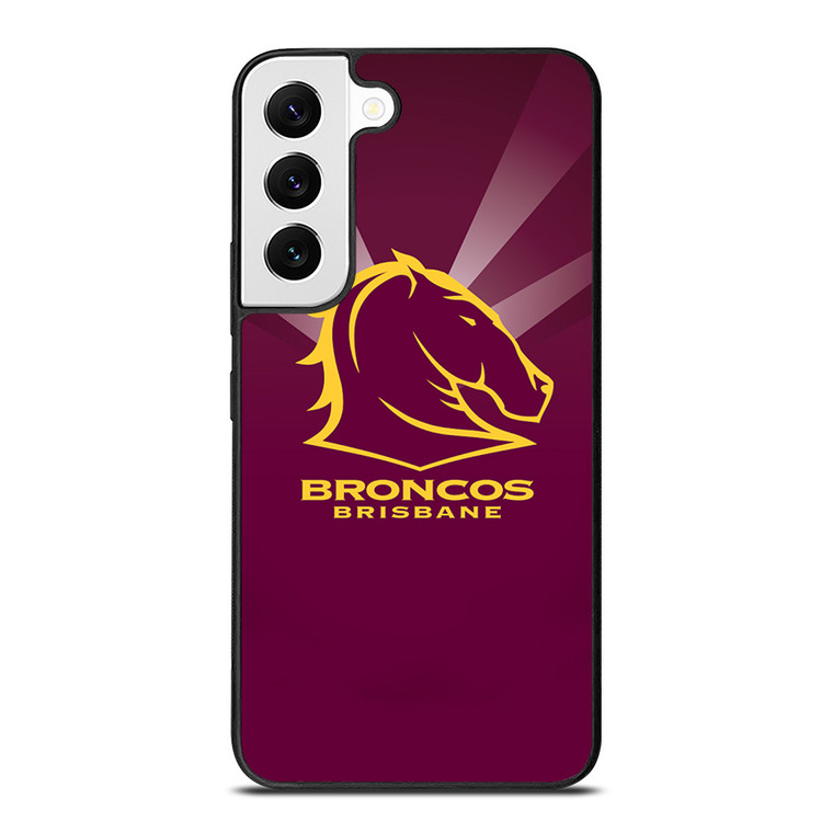 BRONCOS BRISBANE FOTTBALL TEAM LOGO Samsung Galaxy S22 Case