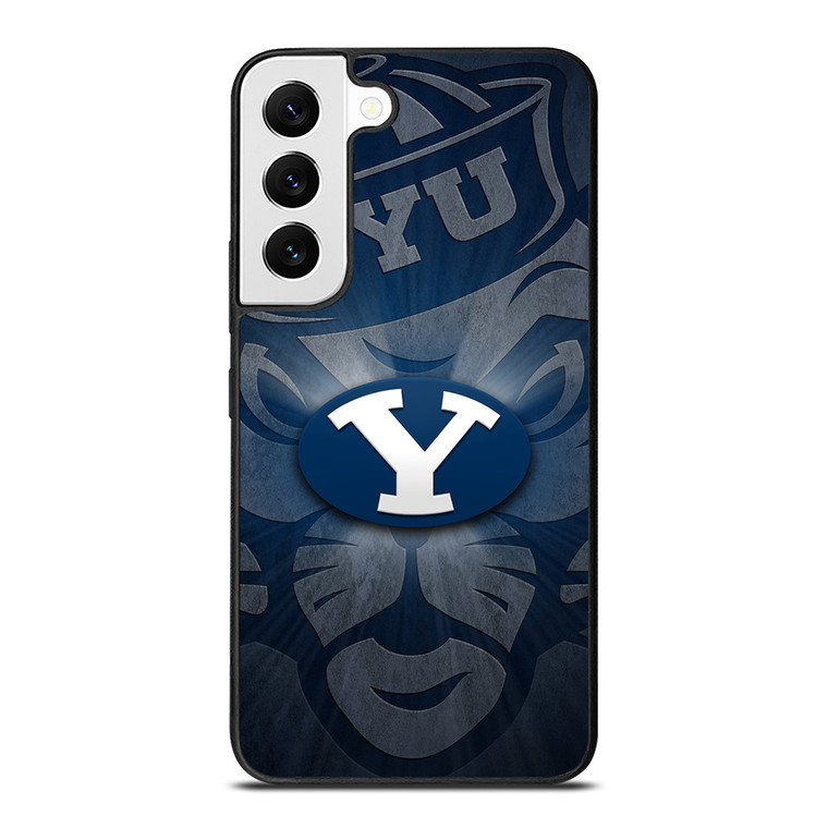 BYU COUGARS BRIGHAM YOUNG UNIVERSITY LOGO Samsung Galaxy S22 Case