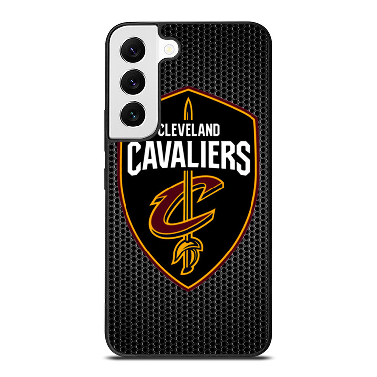 CLEVELAND CAVALIERS BASEBALL CARBON LOGO Samsung Galaxy S22 Case