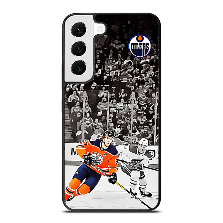 CONNOR MCDAVID HOCKEY OILERS LEAGUE Samsung Galaxy S22 Case