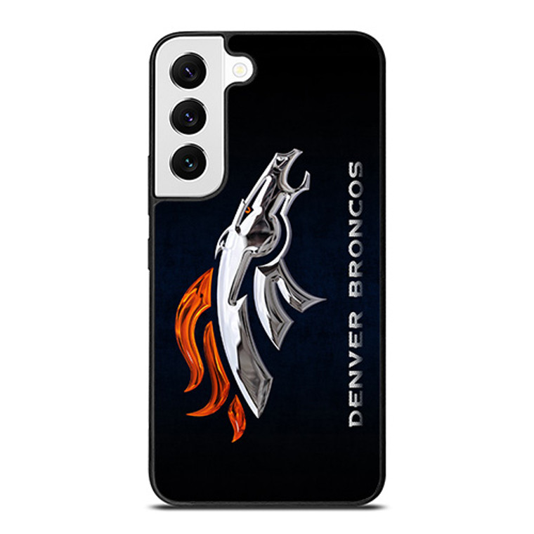 DENVER BRONCOS LOGO SILVER HORSE Samsung Galaxy S22 Case